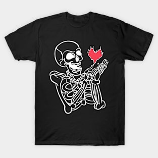 Skeleton love T-Shirt